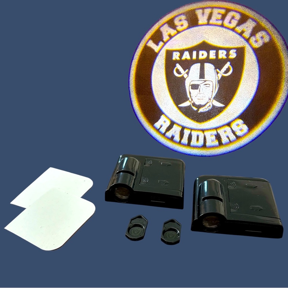 Las Vegas Raiders Car Door Projector Lights